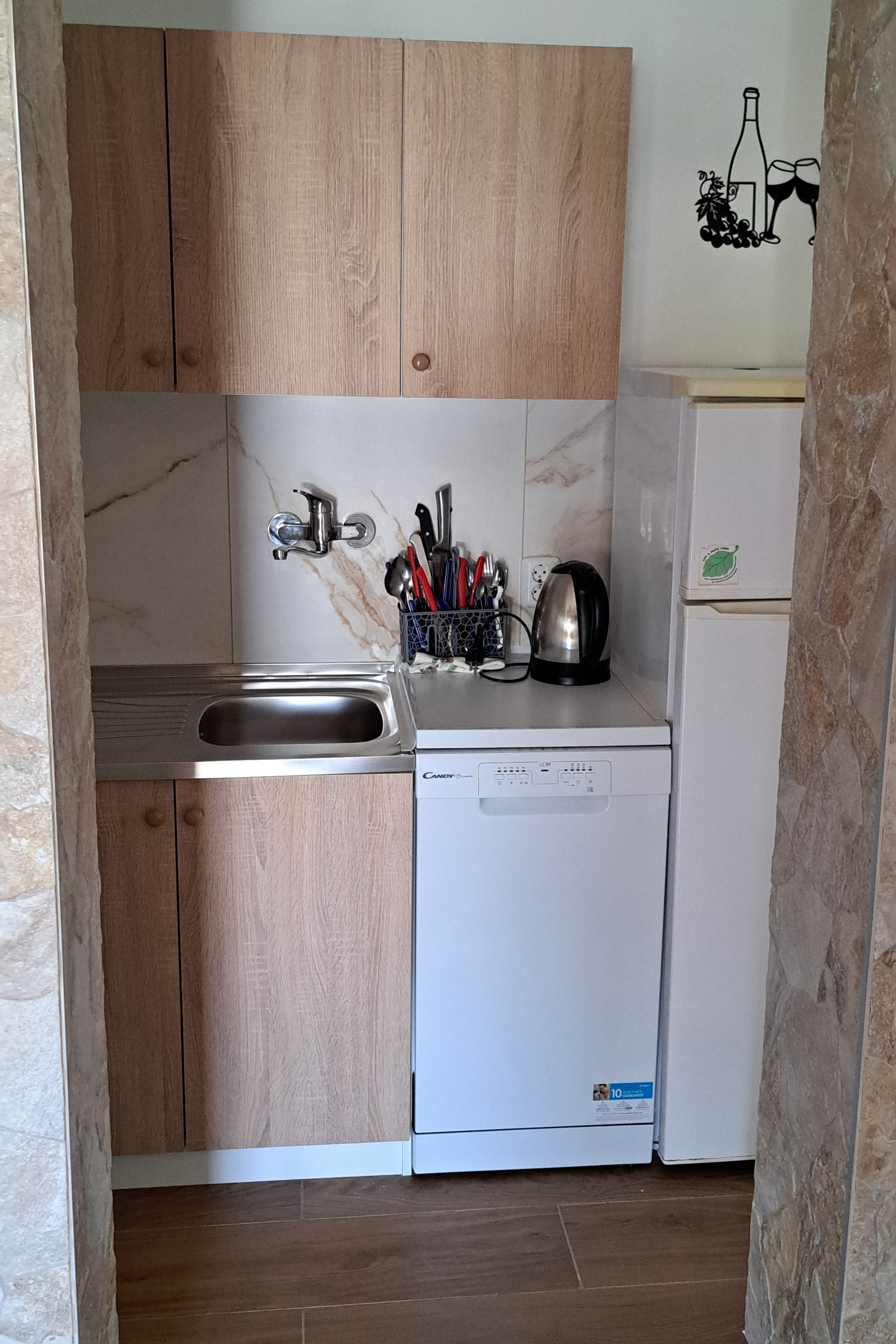 Dvosobni apartma S teraso Pag  A-c