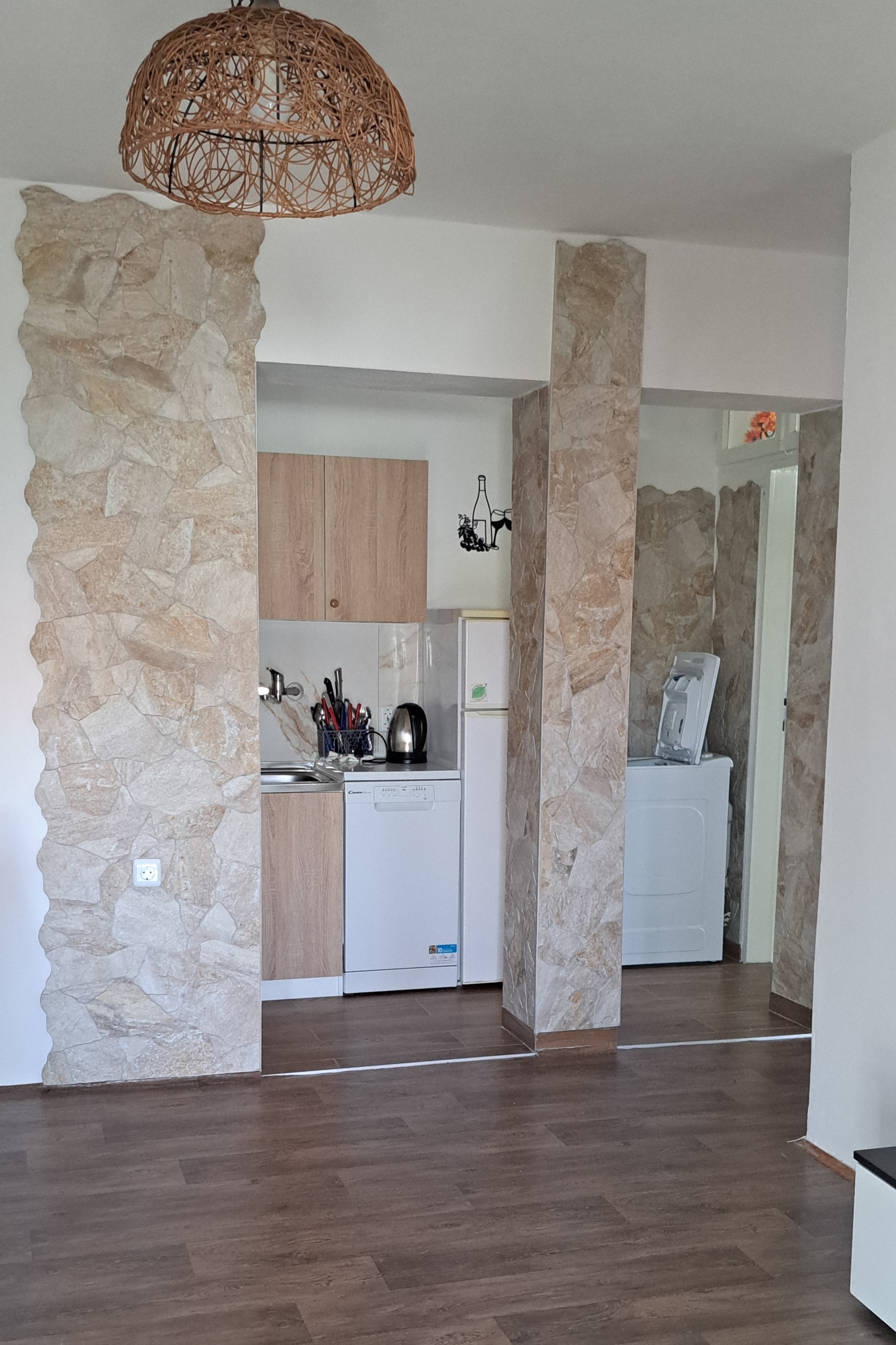 Dvosobni apartma S teraso Pag  A-c