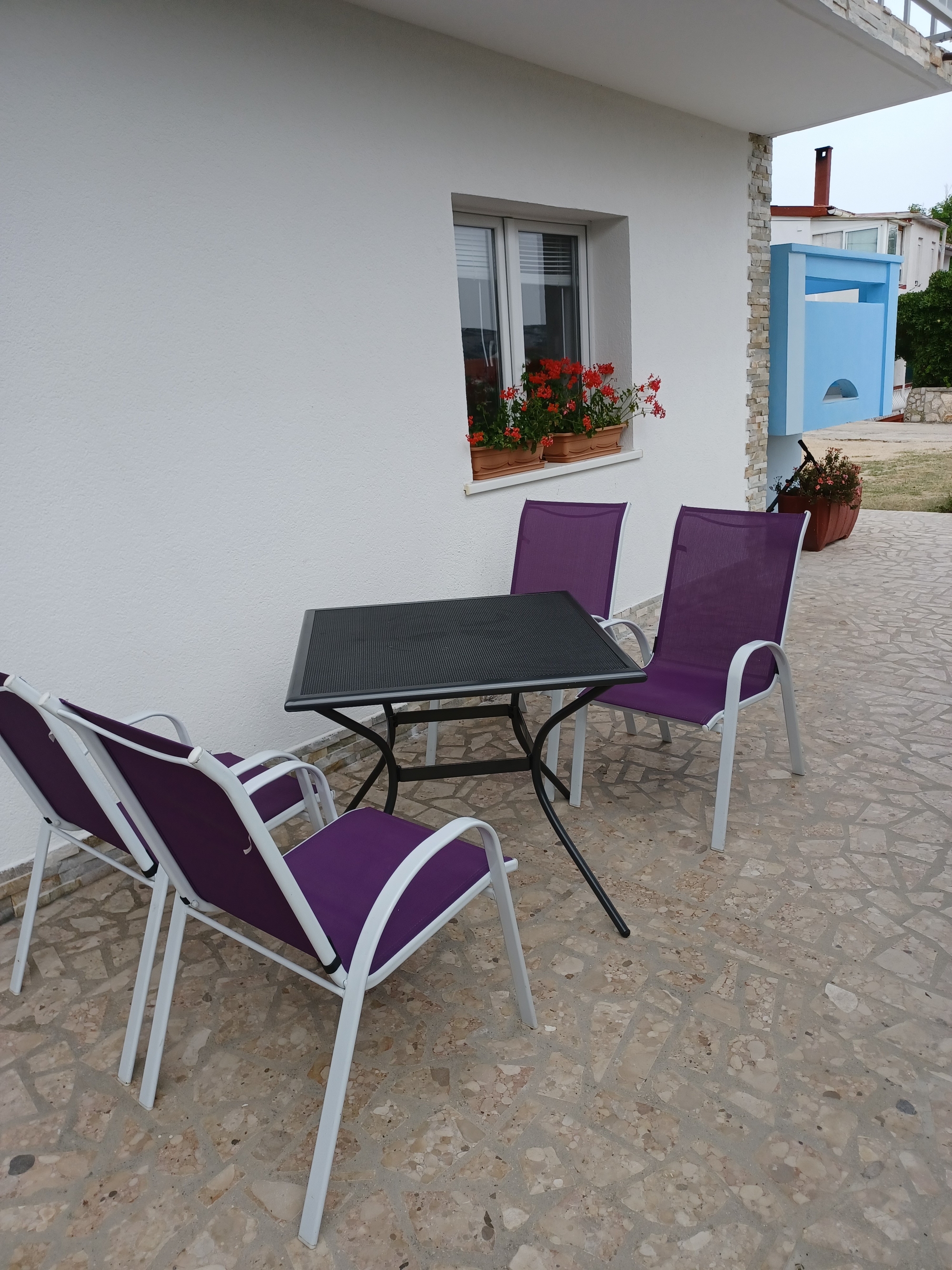 Dvosobni apartma S teraso Pag  A-c