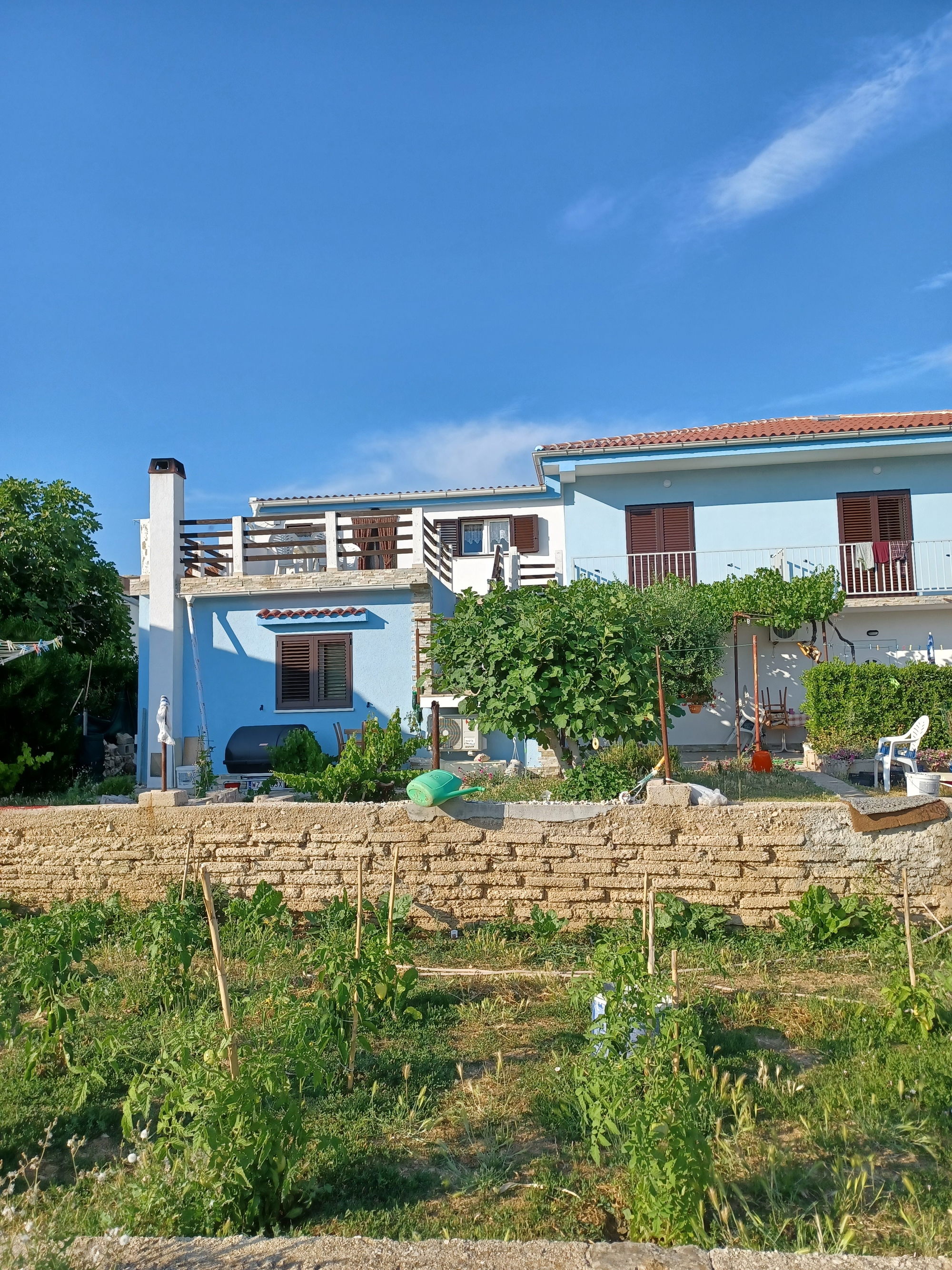 Four-bedroom apartment with terrace and sea view Pag  A-a