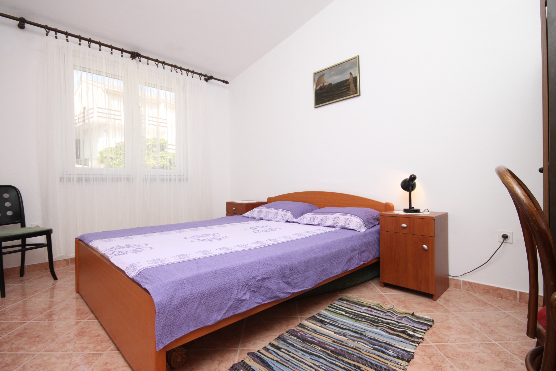 One bedroom apartment with terrace and sea view Pag  A-b