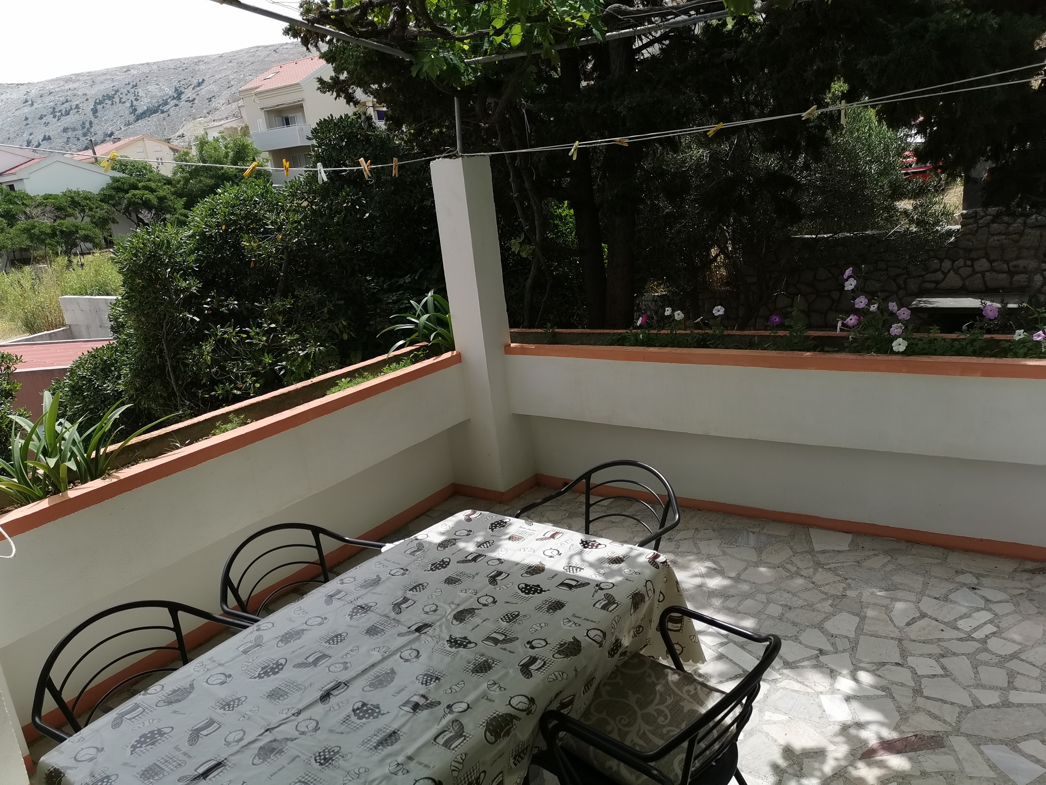 Two bedroom apartment with terrace Pag  A-a