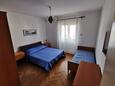 Ložnice Pag, Ložnice v ubytování typu apartment, domácí mazlíčci povoleni a WiFi.