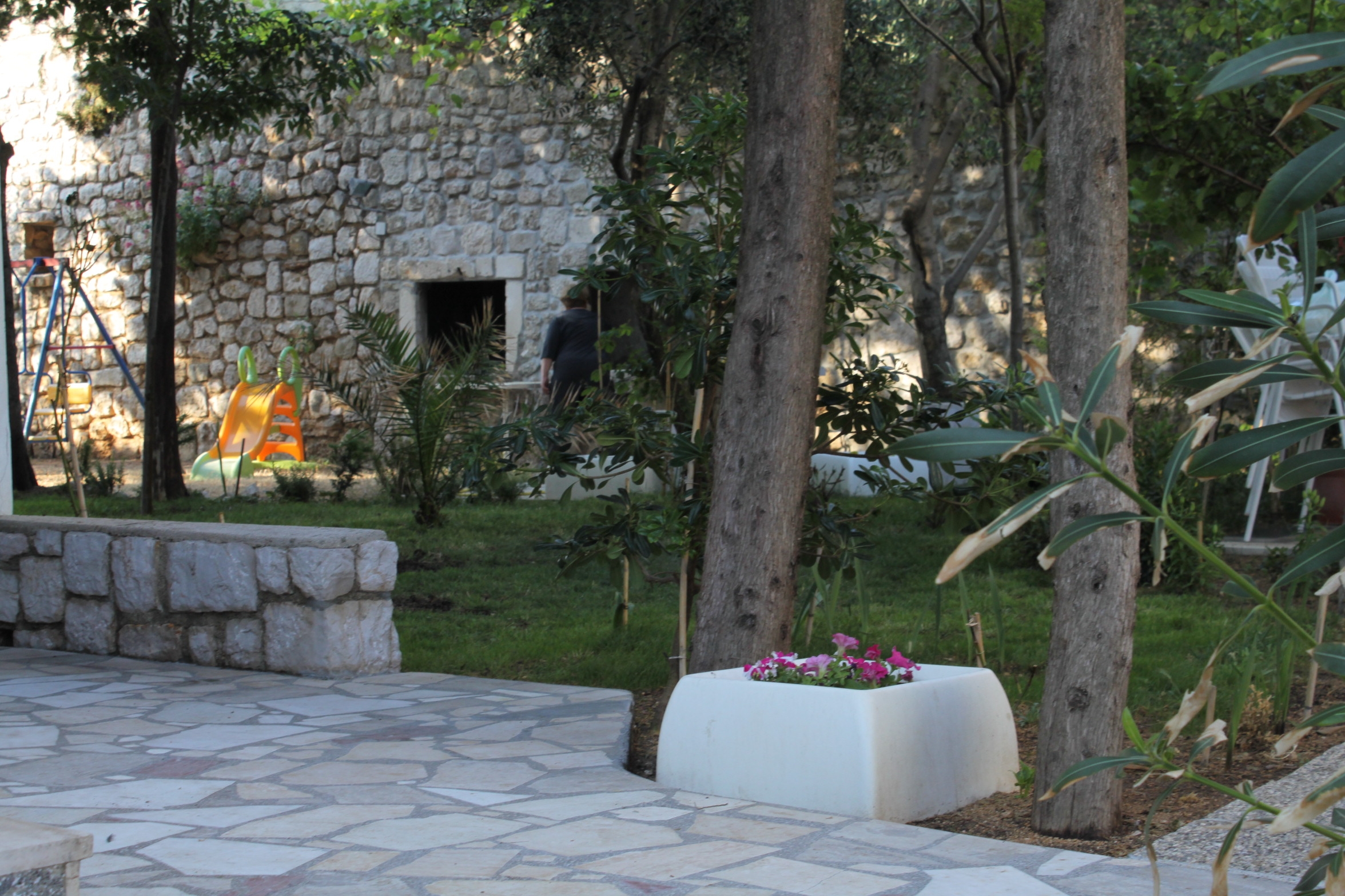 Two bedroom apartment with terrace and sea view Pag (A-6329-b)