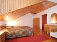Ložnice Viganj, Ložnice v ubytování typu apartment, s klimatizací, domácí mazlíčci povoleni a WiFi.