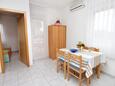 Dining room Vodice, Dining room in the apartment, air condition available and WiFi.
