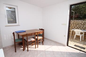 Jedilnica Kustići, Jedilnica v nastanitvi vrste apartment, Hišni ljubljenčki dovoljeni in WiFi.