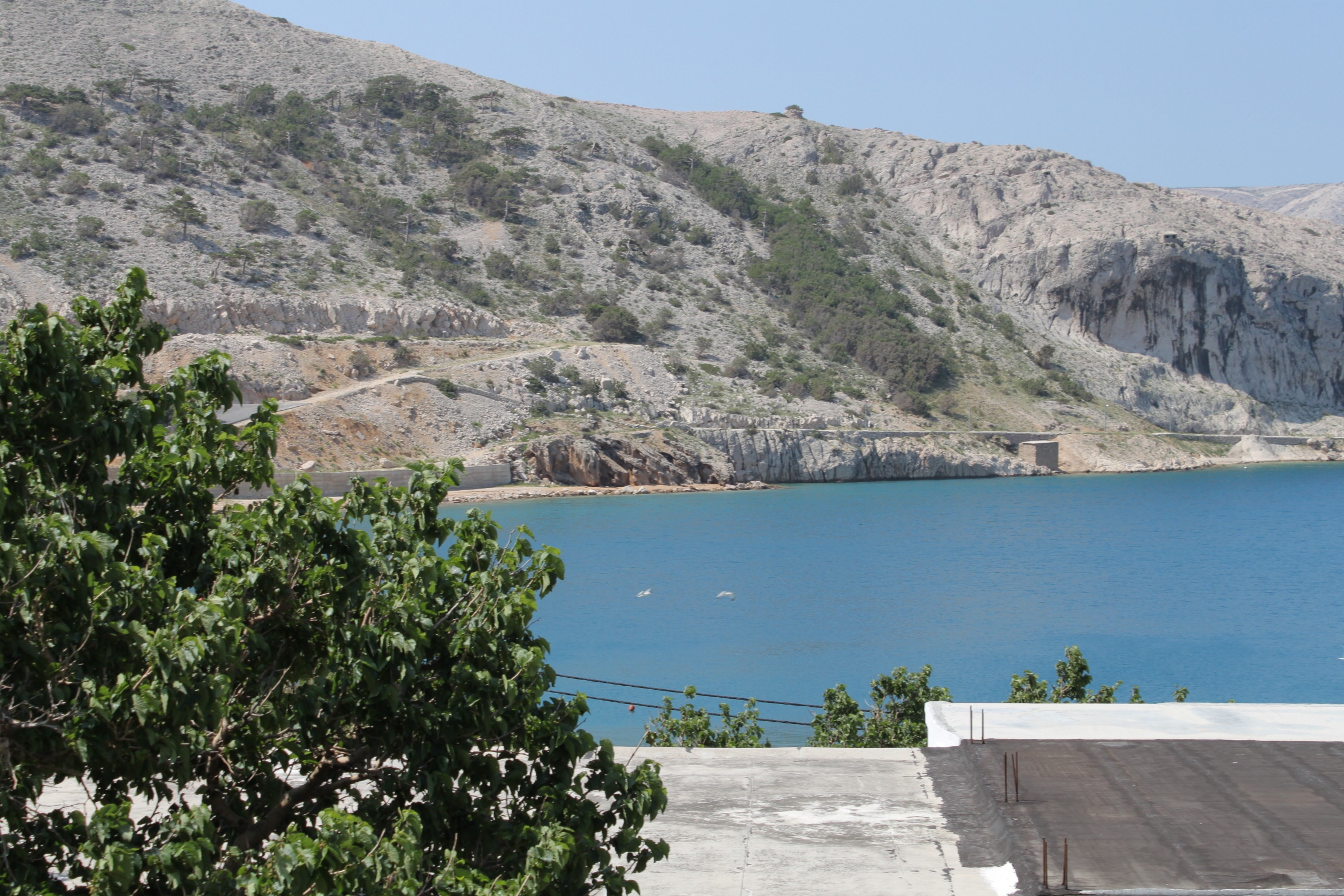 One bedroom apartment with terrace and sea view Metajna, Pag  A-e