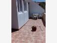 Terrace Metajna, Terrace in the apartment, with a sea view and WiFi.