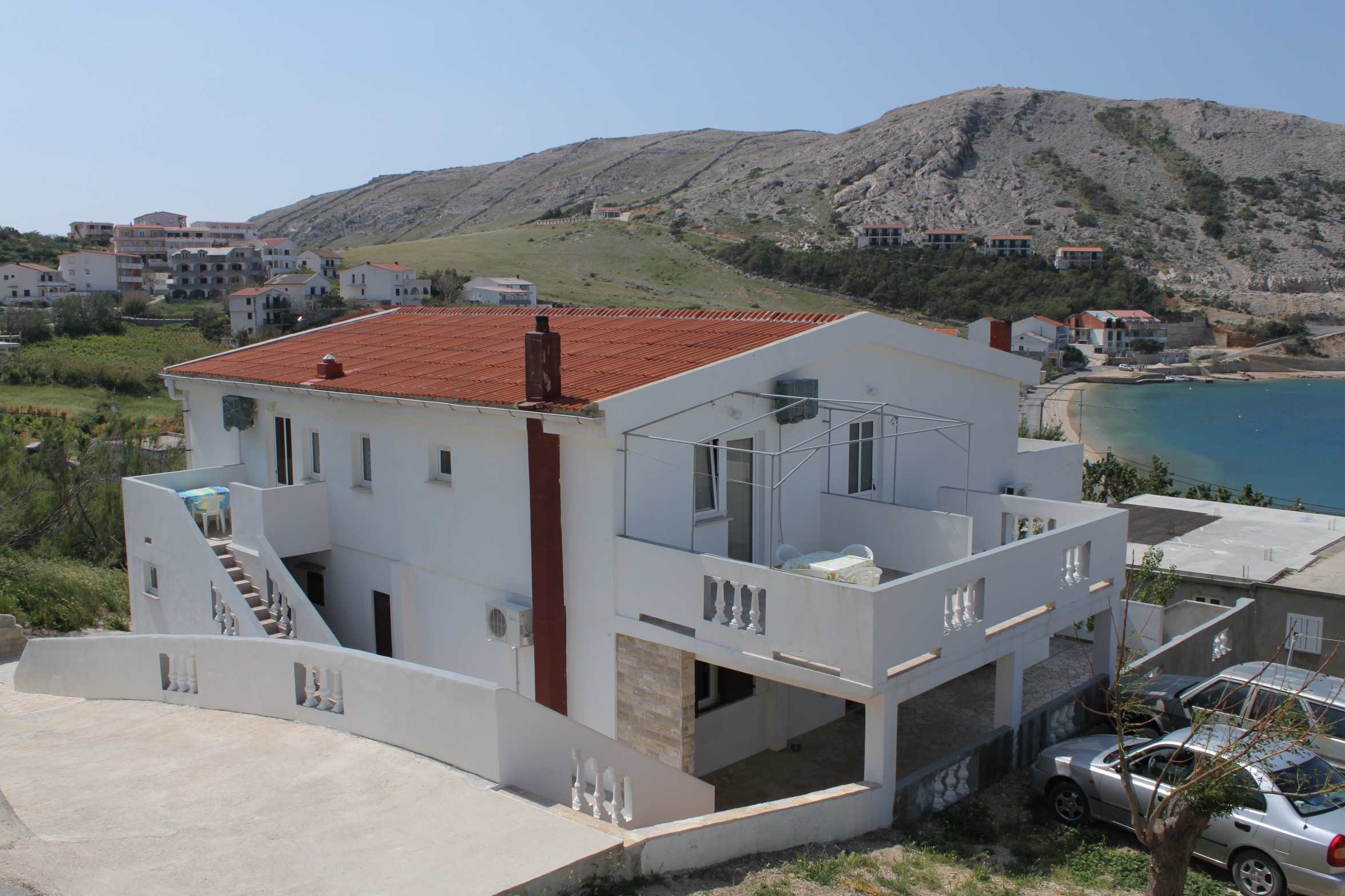 One bedroom apartment with terrace and sea view Metajna (Pag) (A-6336-f) One bedroom apartment with terrace and sea view Metajna (Pag) (A-6336-f)
