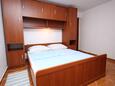 Schlafzimmer Metajna, Schlafzimmer in folgender Unterkunftsart apartment, Haustiere erlaubt und WiFi.