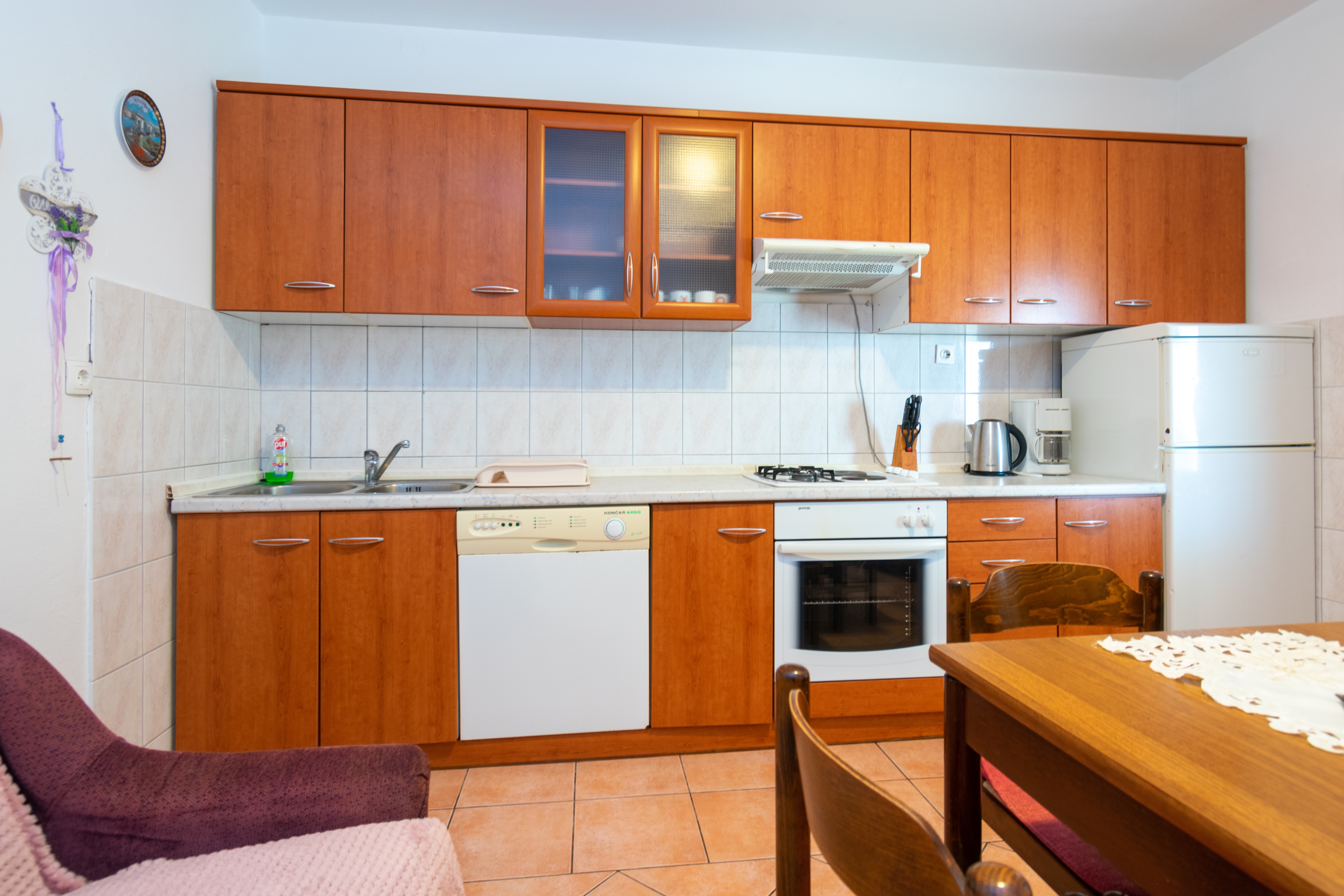 Four bedroom apartment near beach Stara Novalja, Pag  A-a