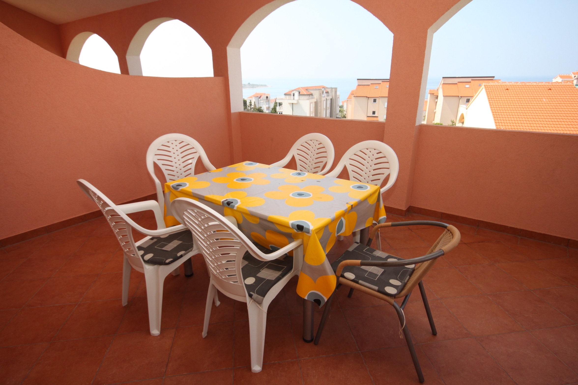 Room with balcony Novalja, Pag  S-b