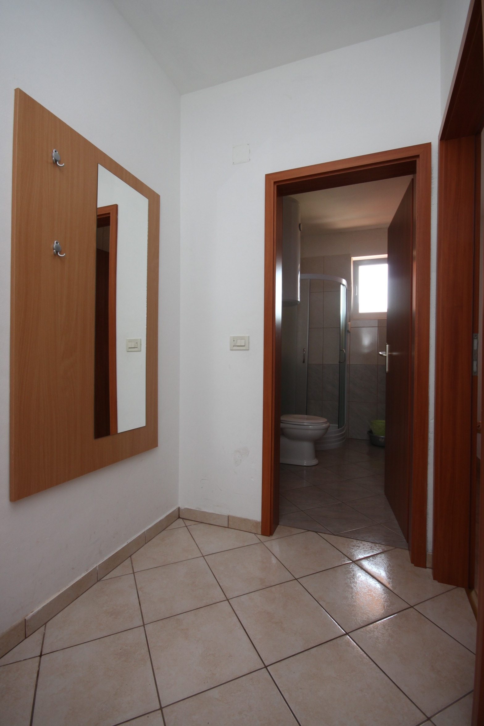 One bedroom apartment with terrace and sea view Novalja, Pag  A-b