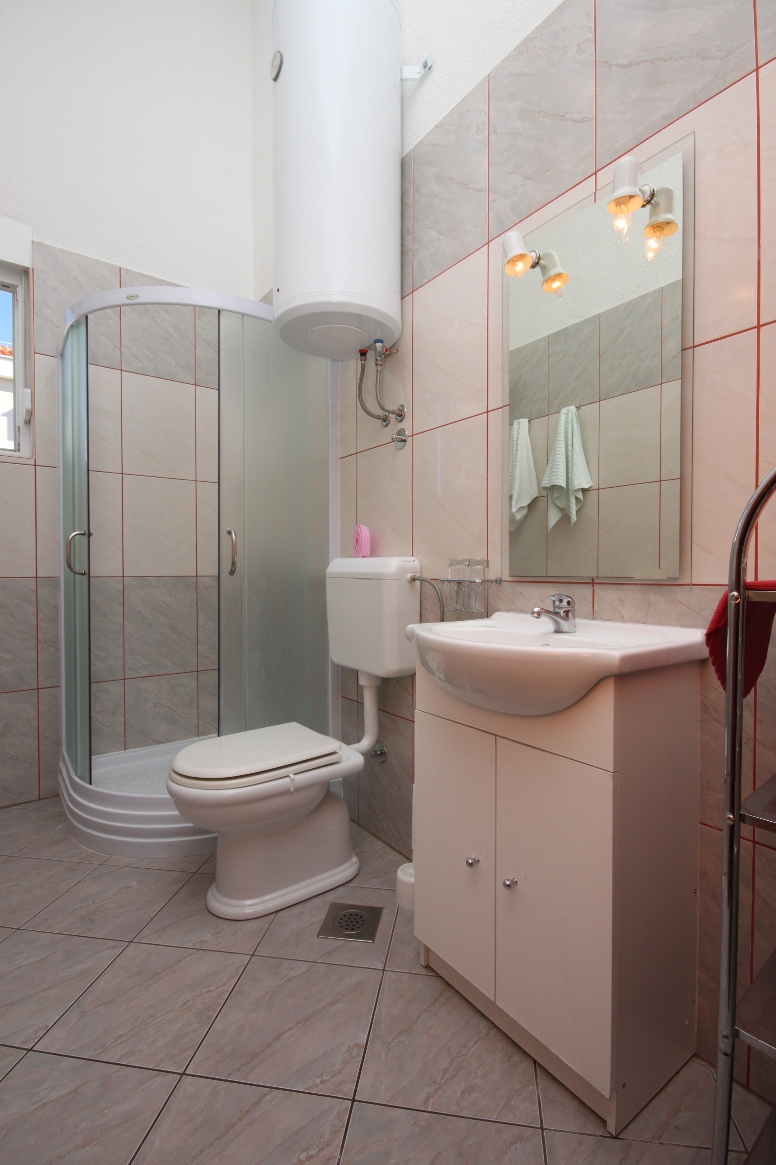 Three bedroom apartment with terrace and sea view Novalja, Pag  A-c