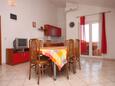 Dining room Novalja, Dining room in the apartment, air condition available, (pet friendly) and WiFi.