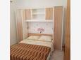 Ložnice 1 Kustići, Ložnice 1 v ubytování typu apartment, domácí mazlíčci povoleni a WiFi.