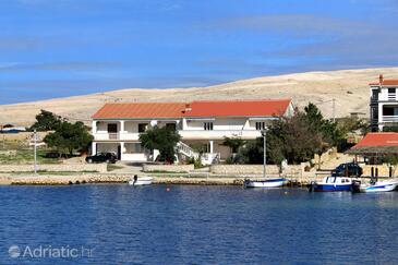 Kustići, Pag, Propiedad 6355 - Apartamentos near sea with pebble beach.