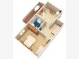Zubovići, План в размещении типа apartment, WiFi.