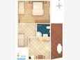 Zubovići, План в размещении типа apartment, WiFi.