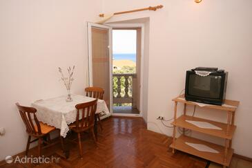 Dining room Mandre, Dining room in the studio-apartment, dostupna klima.