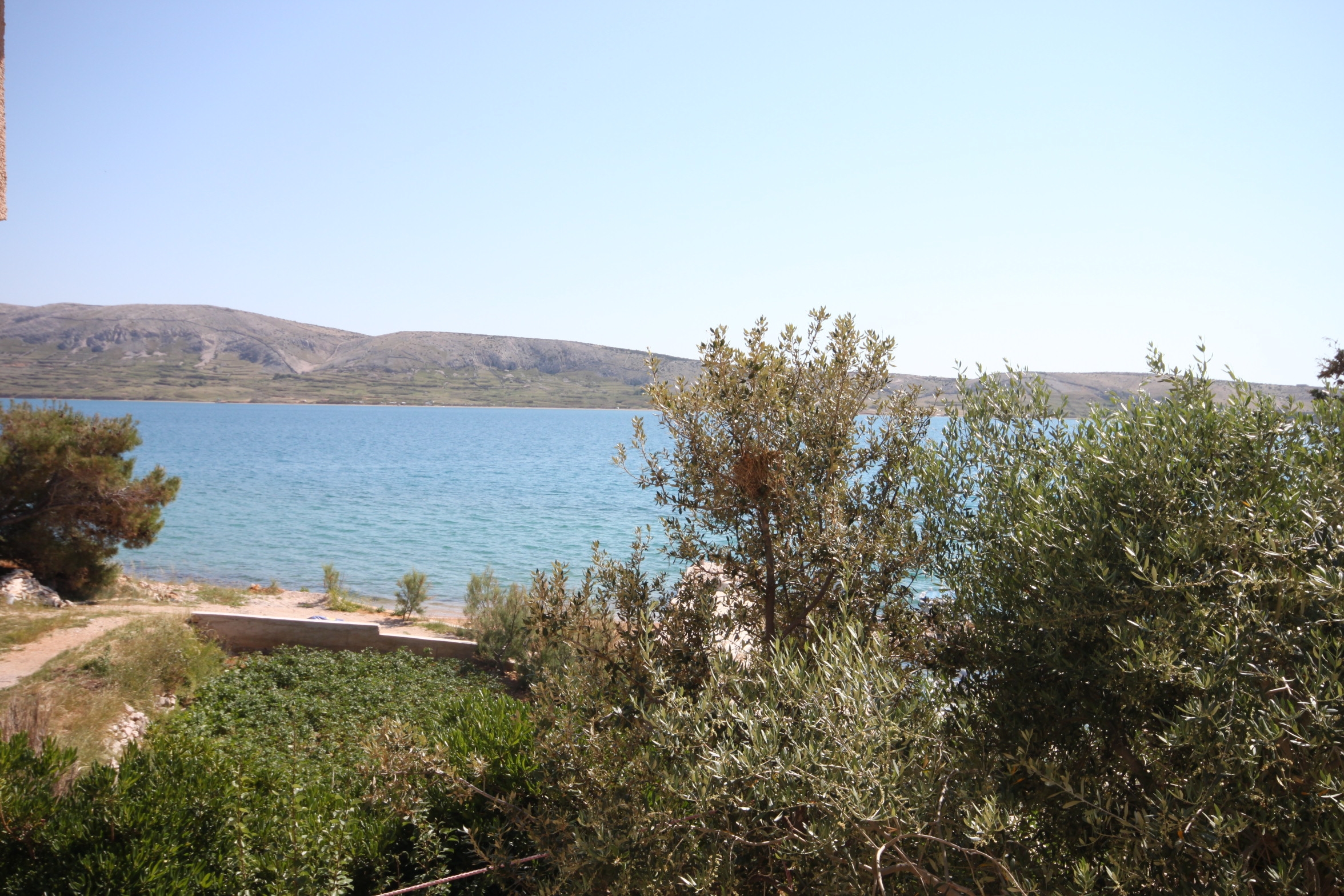 One bedroom apartment near beach Kustići, Pag  A-a