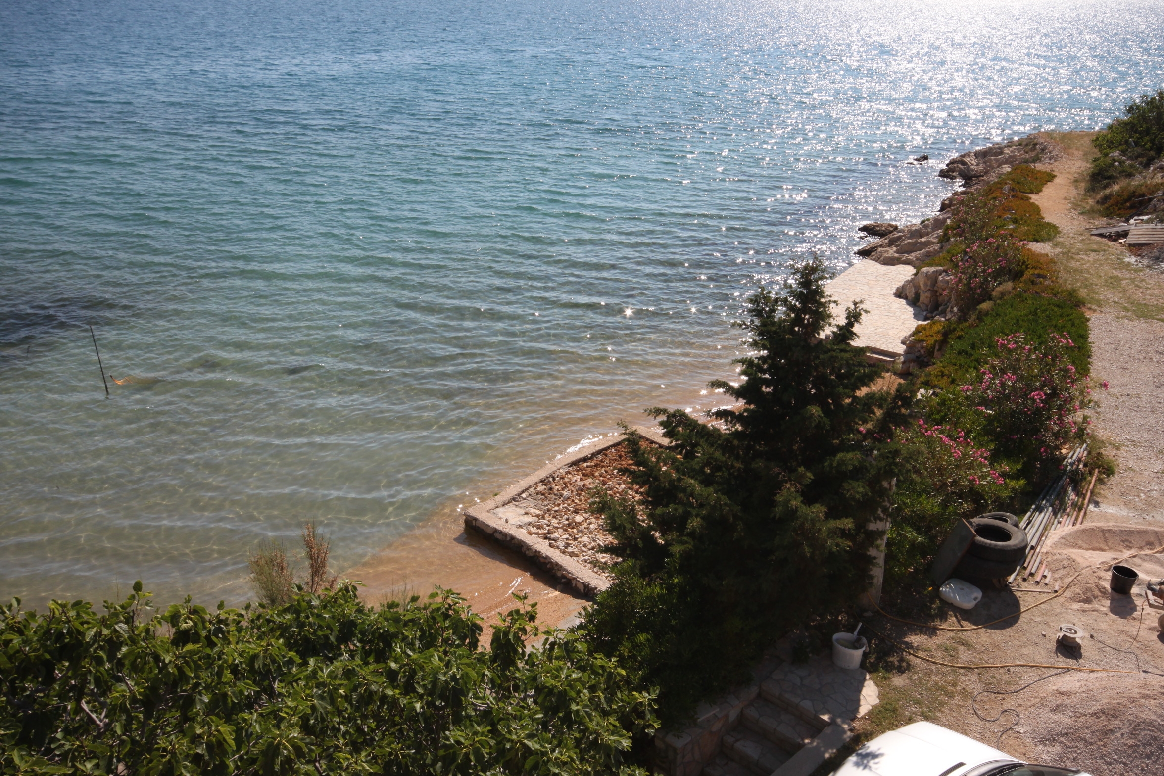 Two bedroom apartment near beach Kustići, Pag  A-c