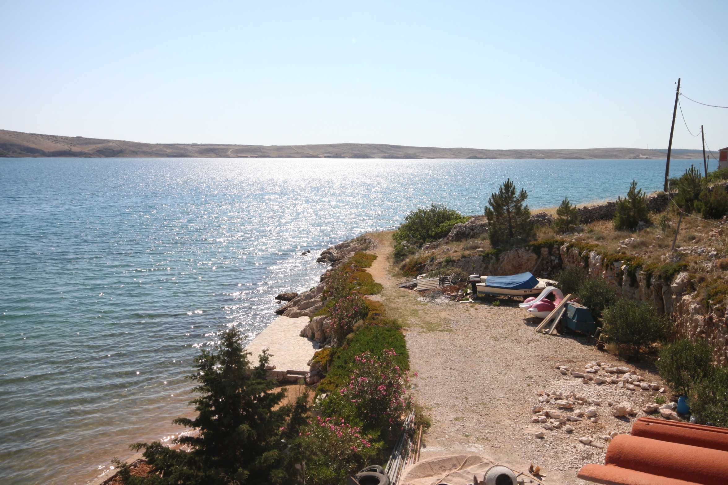 Two bedroom apartment near beach Kustići, Pag  A-c
