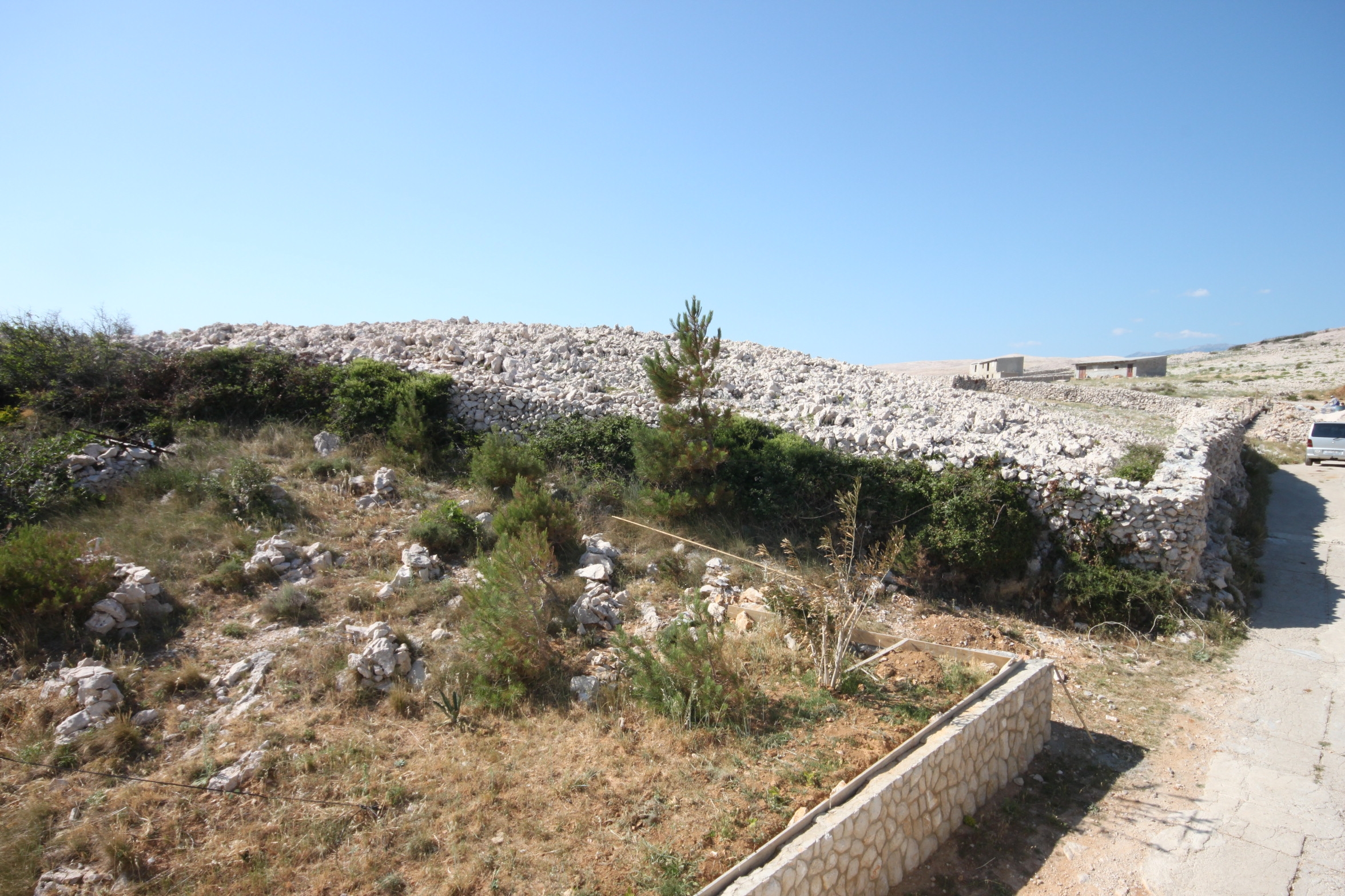 One bedroom apartment near beach Kustići, Pag  A-d