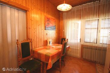 Dining room Pag, Dining room in the apartment, dopusteni kucni ljubimci i WIFI.