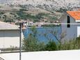 Terasa - pogled Pag, Terasa - pogled v nastanitvi vrste apartment, WiFi.