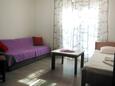 Obývací pokoj Pag, Obývací pokoj v ubytování typu apartment, domácí mazlíčci povoleni a WiFi.