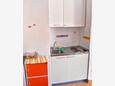 Kuchyně Pag, Kuchyně v ubytování typu studio-apartment, domácí mazlíčci povoleni a WiFi.