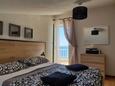 Ložnice Mandre, Ložnice v ubytování typu apartment, domácí mazlíčci povoleni a WiFi.
