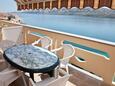 Terrace Zubovići, Terrace in the apartment, with a sea view, (pet friendly) and WiFi.