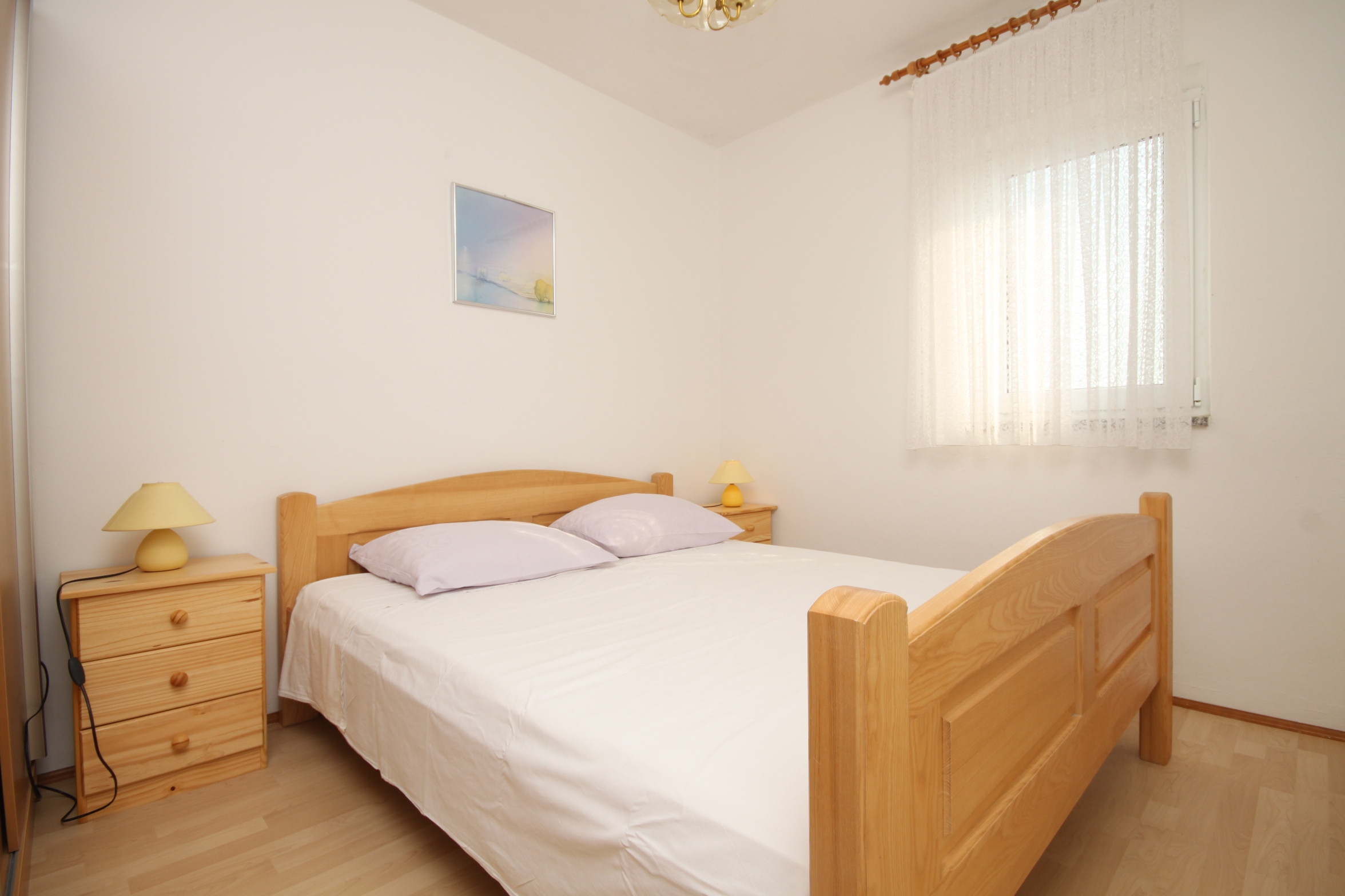 Two bedroom apartment with terrace and sea view Metajna, Pag  A-a