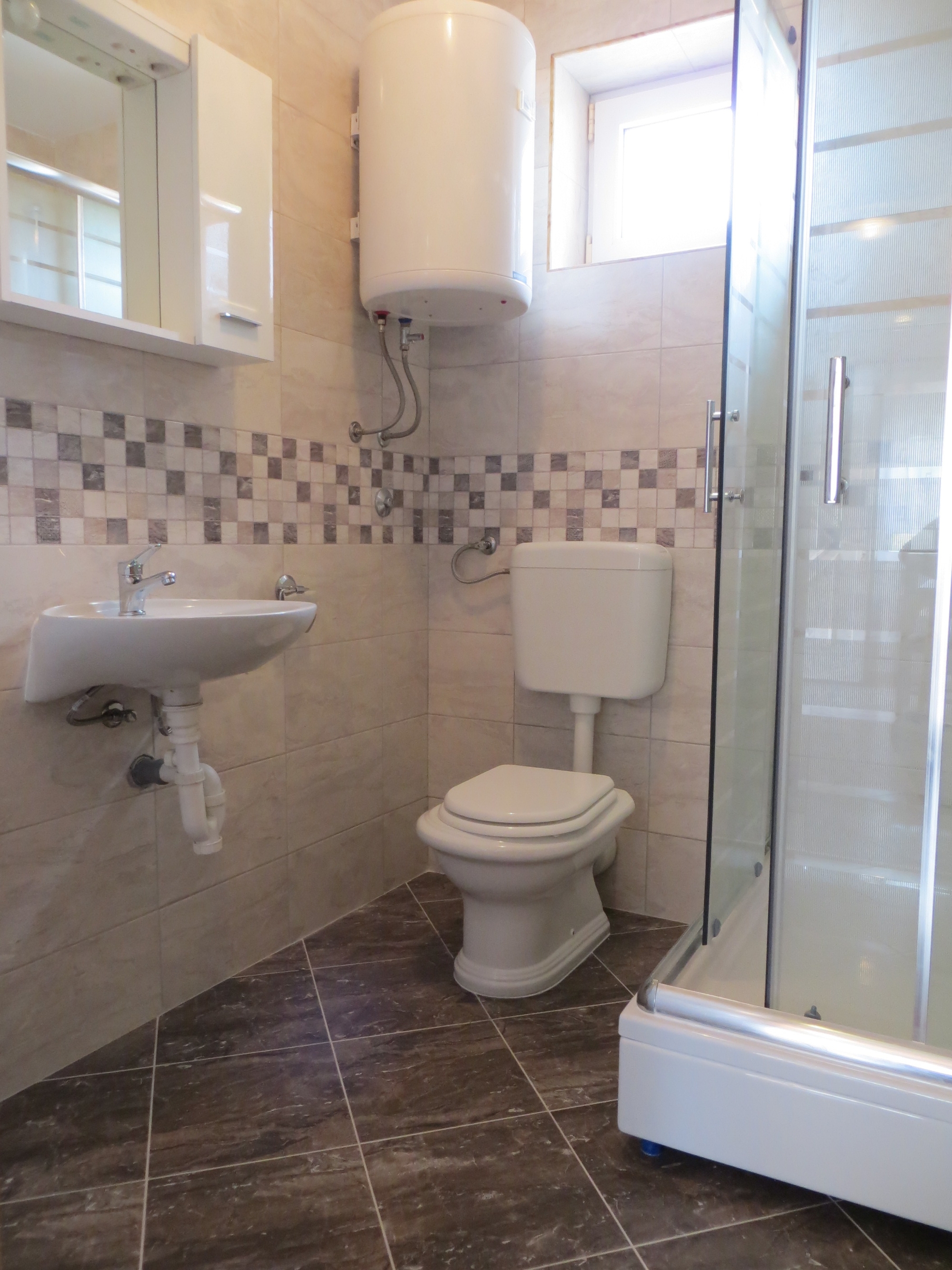 Two bedroom apartment with balcony and sea view Metajna, Pag  A-b