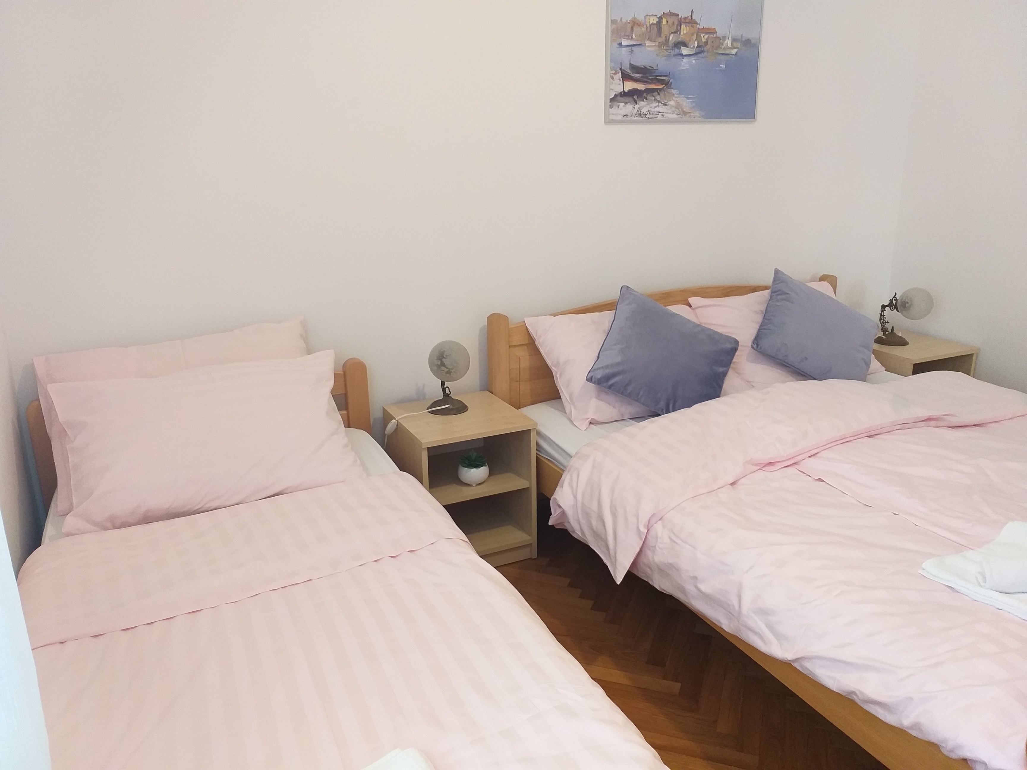 One bedroom apartment with terrace and sea view Metajna, Pag  A-c