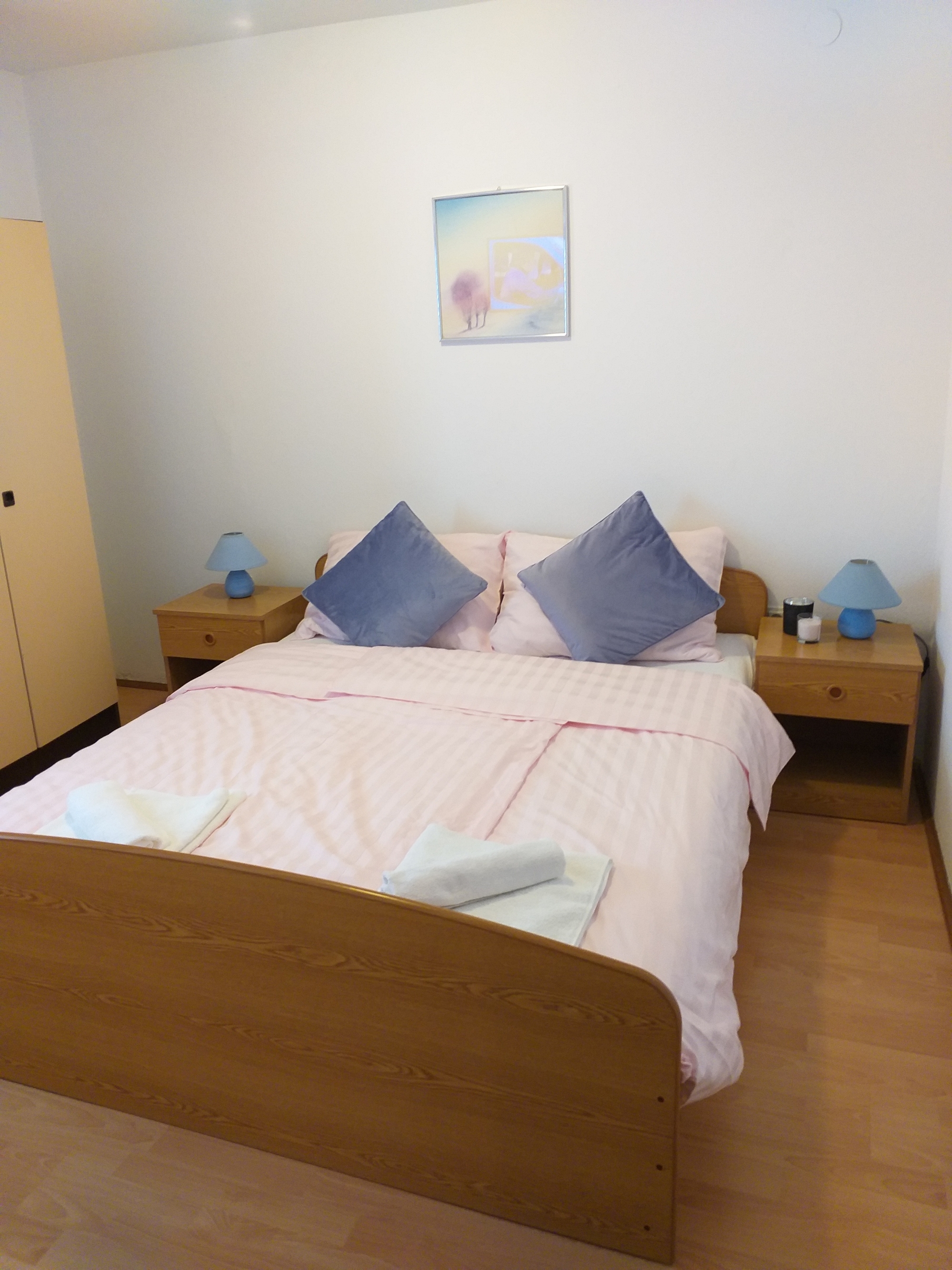 One bedroom apartment with terrace and sea view Metajna, Pag  A-d