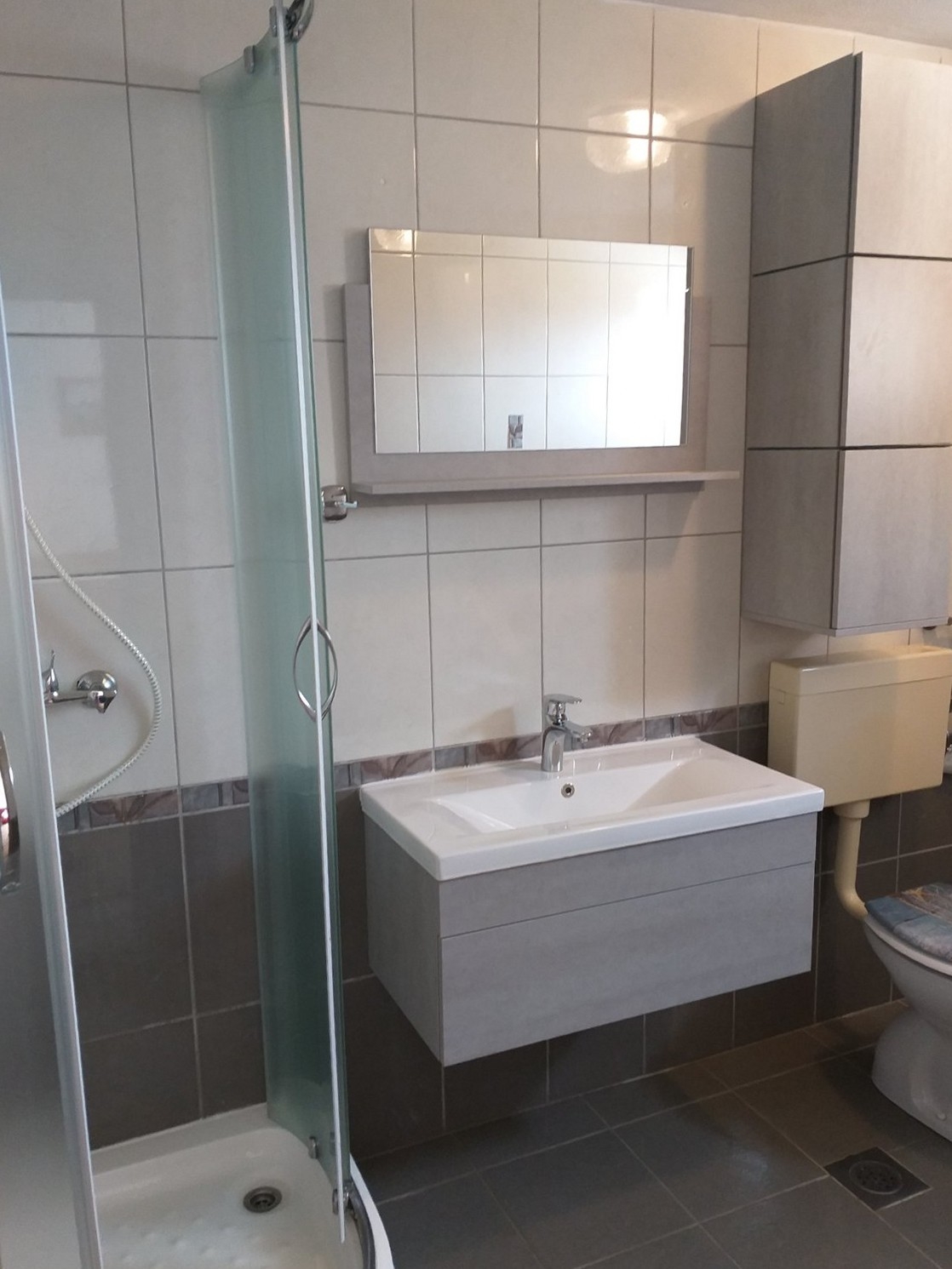 One bedroom apartment with terrace and sea view Metajna, Pag  A-e
