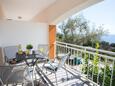 Терраса 1 Mokalo, Терраса 1 в размещении типа studio-apartment, с видом на море, Домашние животные допускаются и WiFi.