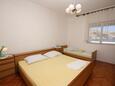 Ložnice Metajna, Ložnice v ubytování typu apartment, s klimatizací, domácí mazlíčci povoleni a WiFi.