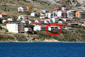 Appartements près de la mer Pag - 6404