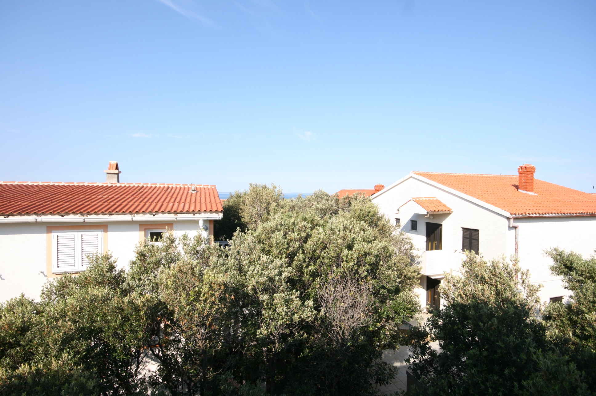 Two bedroom apartment with terrace Mandre, Pag  A-a
