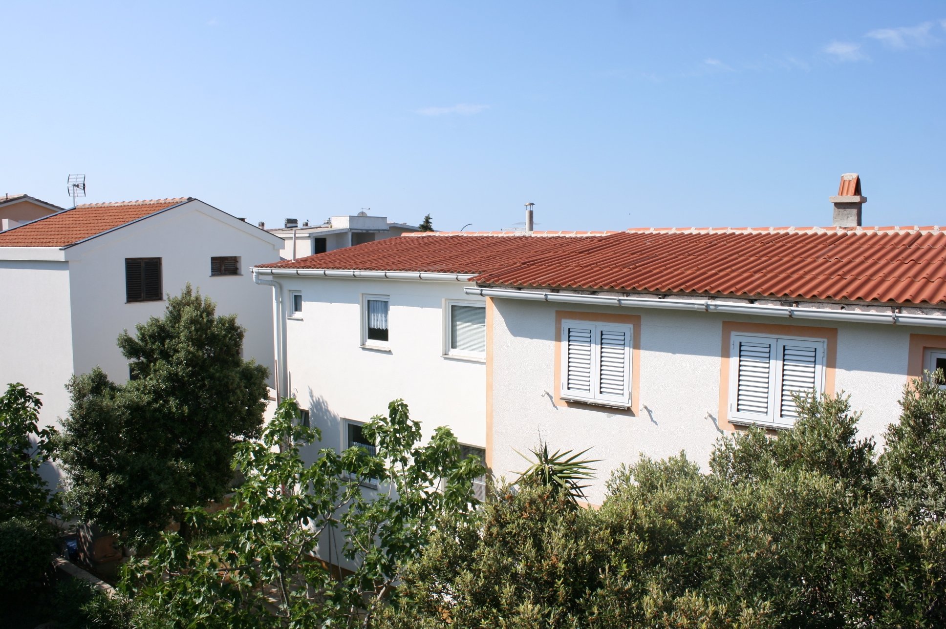 Two bedroom apartment with terrace Mandre, Pag  A-a