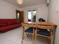 Jídelna Mandre, Jídelna v ubytování typu apartment, s klimatizací, domácí mazlíčci povoleni a WiFi.