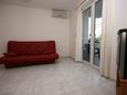 Obývací pokoj Mandre, Obývací pokoj v ubytování typu apartment, s klimatizací, domácí mazlíčci povoleni a WiFi.