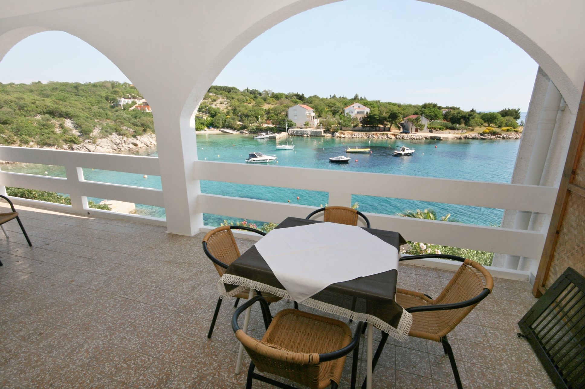 One bedroom apartment near beach Potočnica, Pag (A-6407-c)