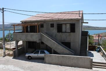 Zubovići, Pag, Hébergement 6409 - Appartement avec une plage de sables.