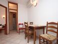 Dining room Novalja, Dining room in the apartment, dostupna klima, dopusteni kucni ljubimci i WIFI.